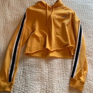 cropped Hollister hoodie